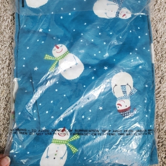 DREAMS & Co. Blue Snowman Sleepshirt - Picture 3 of 5